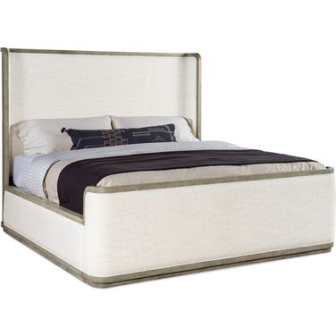 Linville Falls Boones California King Upholstered Shelter Bed