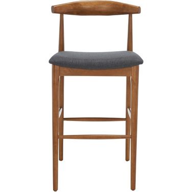 Lionel Retro Bar Stool in Dark Grey