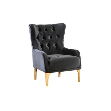Lippa Chair In Black and Gold