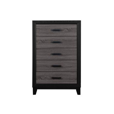 Lisbon Chest In Gray and Black