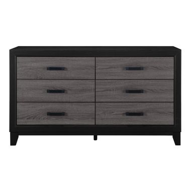 Lisbon Dresser In Gray and Black