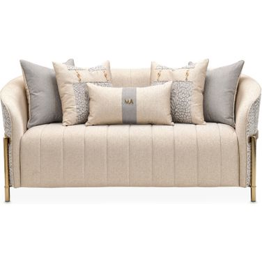 Lisbon Loveseat In Opal Gold