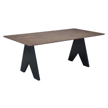 Lisse Rectangular Dining Table In Espresso