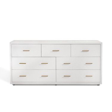 Livia 7 Drawer Chest In White