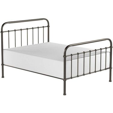 Livingston Full Panel Metal Bed Dark Bronze