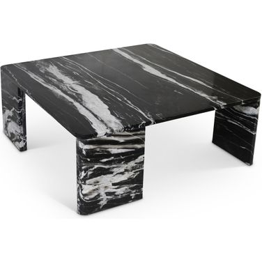 Livorno Coffee Table In Light Grey and Black