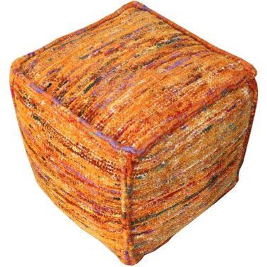 Wendy Pouf In Orange