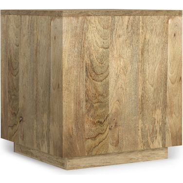 Lockhart Solid Mango Wood Side Table In Natural