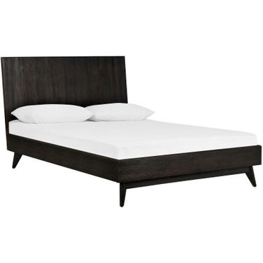 Baly Acacia Mid-Century Platform Queen Bed