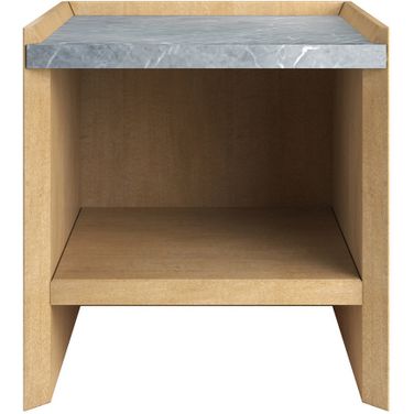 Loft End Table In Natural Maple