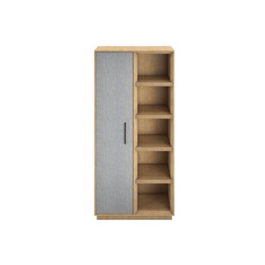 Loft Etagere Bookcase In Natural Maple