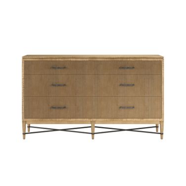 Loft Reeded Dresser In Natural Maple