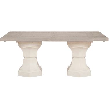 Lofton Dining Table In Natural and White