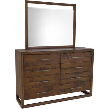 Lofton Eight Drawer Dresser And Mirror