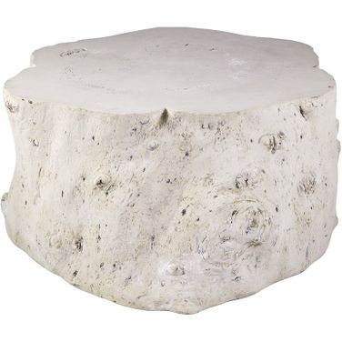 Log Coffee Table In Off White