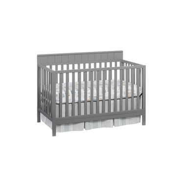 Logan 4 In 1 Convertible Crib In Dove Grey