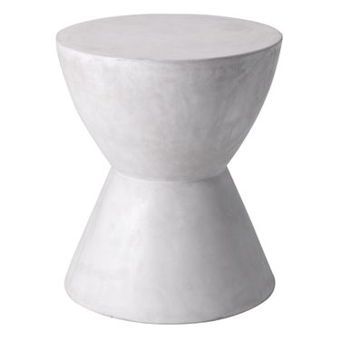 Logan End Table In White