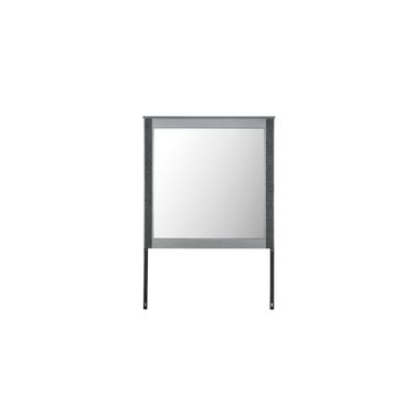Logan Mirror In Silver