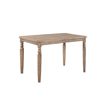 Logans Point 36 Inch Counter Height Leg Dining Table In Gray