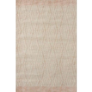 Loloi Kenzie 11'6" x 15' Rug In Ivory And Blush