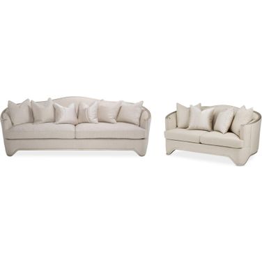 London Champagne Living Room Set