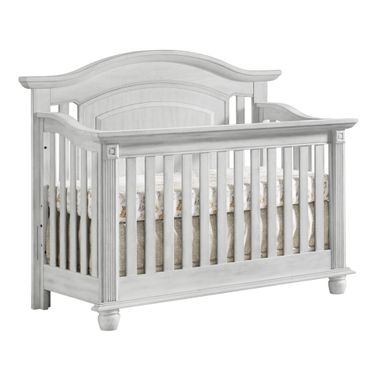 London Lane 4 In 1 Convertible Crib In Vintage White