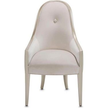 London Place Arm Chair In Creamy Pearl