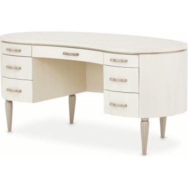 London Place Desk In Creamy Pearl