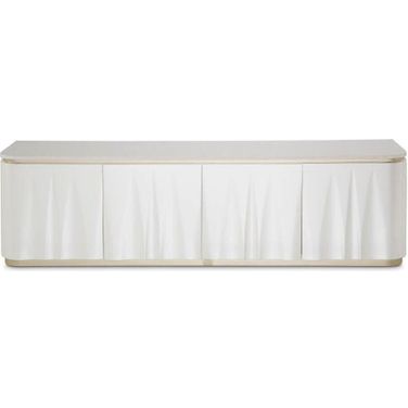 London Place Media Cabinet In Creamy Pearl