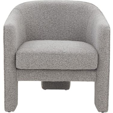 Londyn Accent Chair In Light Grey