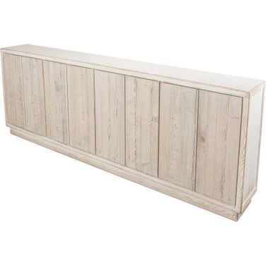 Long White Narrow Hall Sideboard