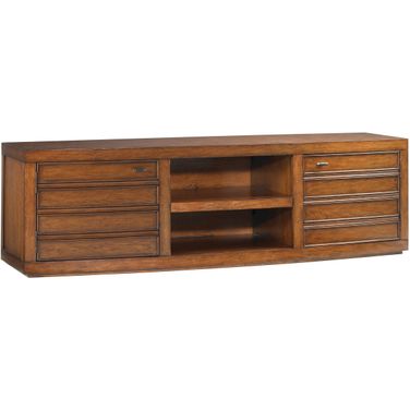 Longboat Key Spinnaker Point 78 Inch Media Console In Sienna