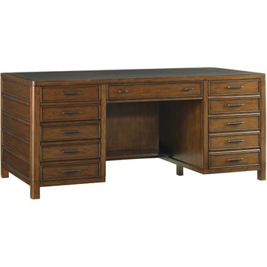 Longboat Key Bal Harbour Desk In Sienna