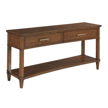 Longham Console Table In Warm Auburn