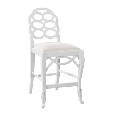 Loop Counter Stool Set of 2 In Eggshell White