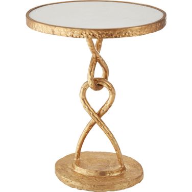 Loop De Loop Table In Gold Leaf