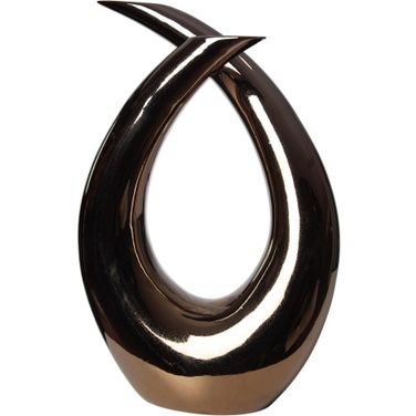 Loop Sculpture In Bronze