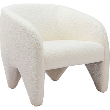 Lopta Accent Chair In White