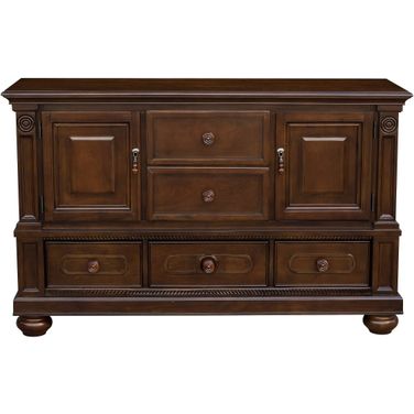 Lordsburg Brown Cherry Buffet