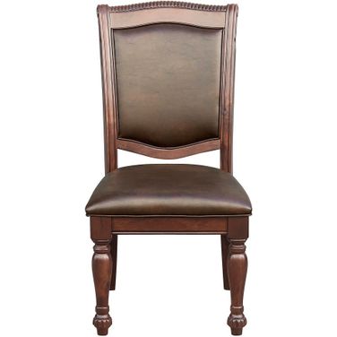 Lordsburg Side Chair Set of 2 In Brown Cherry