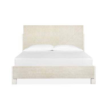 Lorelei California King Panel Bed In Misty Cloud