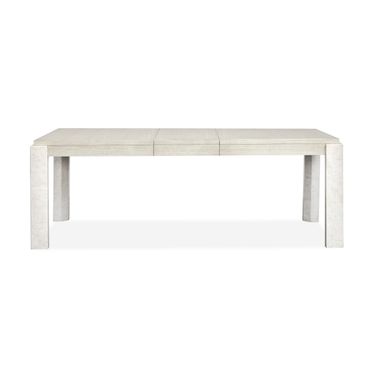 Lorelei Extendable Rectangular Dining Table In Misty Cloud