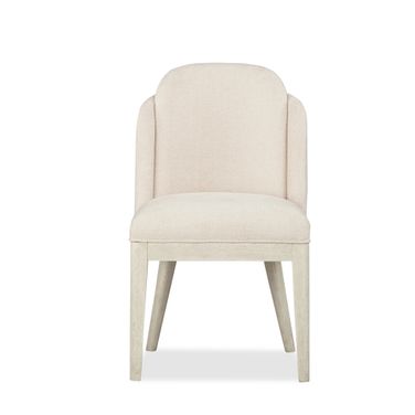 Lorelei Upholstered Host Chair Set of 2 In Misty Cloud