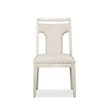 Lorelei Upholstered Side Chair Set of 2 In Misty Cloud