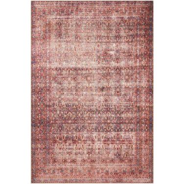 Loren Eggplant/Crimson 8'4" x 11'6" Rug