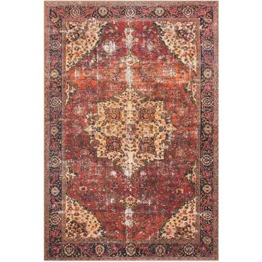 Loren Red/Navy 8'4" x 11'6" Rug