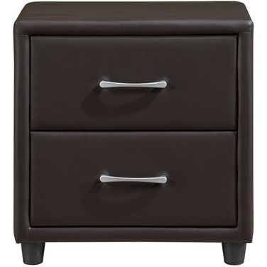 Lorenzi Dark Brown Nightstand