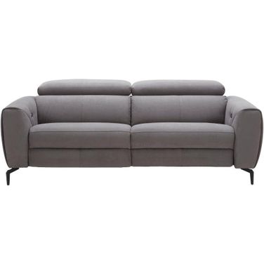 Lorenzo Fabric Sofa In Grey