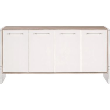 Lorin Media Sideboard In Pearl Shagreen