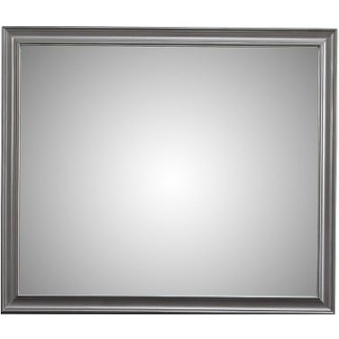 Lorraine Mirror In Dark Grey